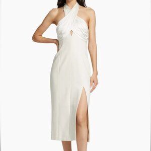 White Midi Cinq a Sept Dress